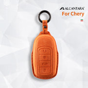 Chery Sleutelhoes — Officieel Alcántara® | Tiggo 4 Pro, Arrizo 8, Omoda C5 & More