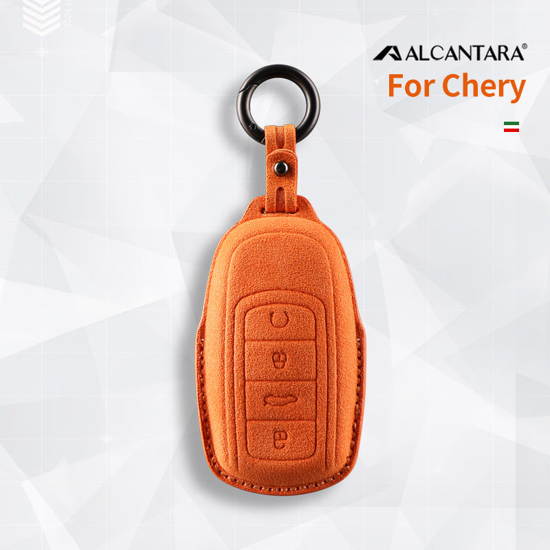 Chery Sleutelhoes — Officieel Alcántara® | Tiggo 4 Pro, Arrizo 8, Omoda C5 & More