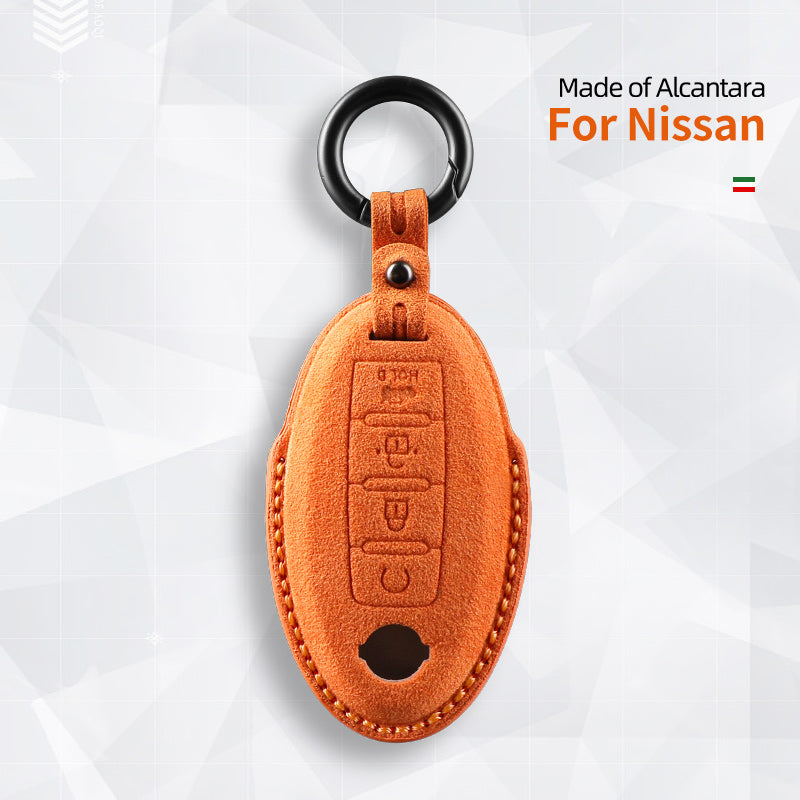 Nissan Sleutelhoes — Officieel Alcántara® | Teana, Cefiro, Skyline & More
