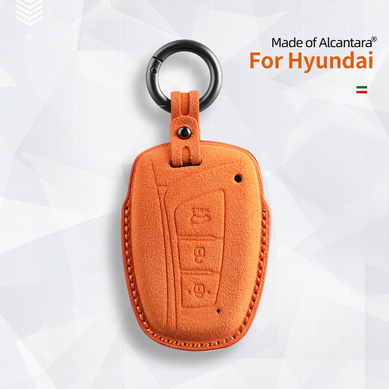 Hyundai & Genesis Key Fob Cover — Official Alcántara® | Kona, Venue, GV70 & More