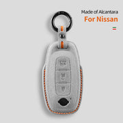 Nissan Key Fob Cover — Official Alcántara® | Terra, Ariya, Leaf & More