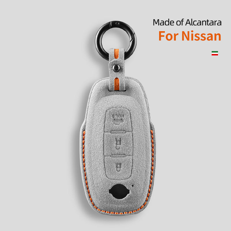 Nissan Key Fob Cover — Official Alcántara® | Terra, Ariya, Leaf & More