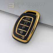 Hyundai غطاء المفتاح الذكي – 4 أزرار (Remote Start + Trunk)