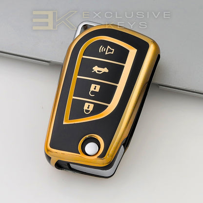 Custodia per Toyota Hilux, Yaris, RAV4, Corolla, Avensis, Aygo, Verso, Scion TC and Auris (4 Buttons)