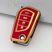 Etui do Toyota Hilux, Yaris, RAV4, Corolla, Avensis, Aygo, Verso, Scion TC and Auris (4 Buttons)