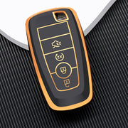 Funda para Ford Edge, Fusion, Mustang, Explorer, F150, F250, F350, Ecosport (4 botones)