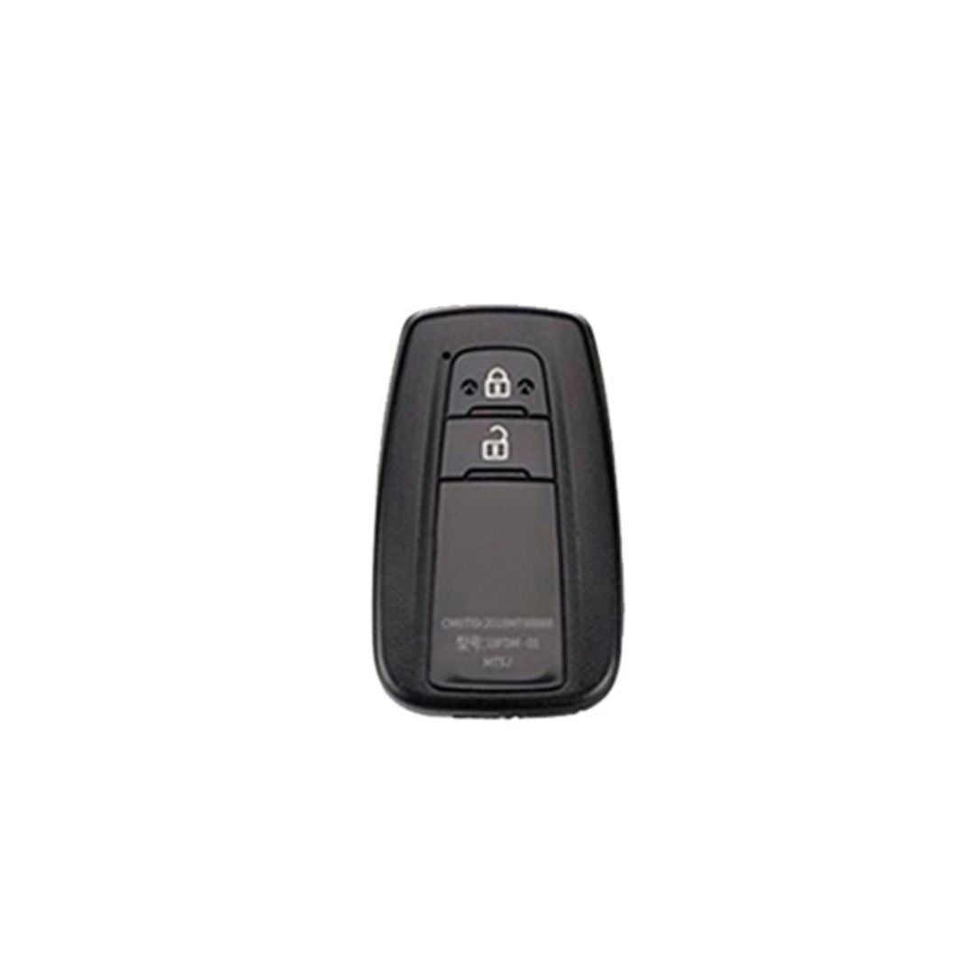 Étui pour Toyota Corolla, Prius, Camry, CHR, C-HR, RAV4, Altis, Land Cruiser, Prado (2 Buttons)