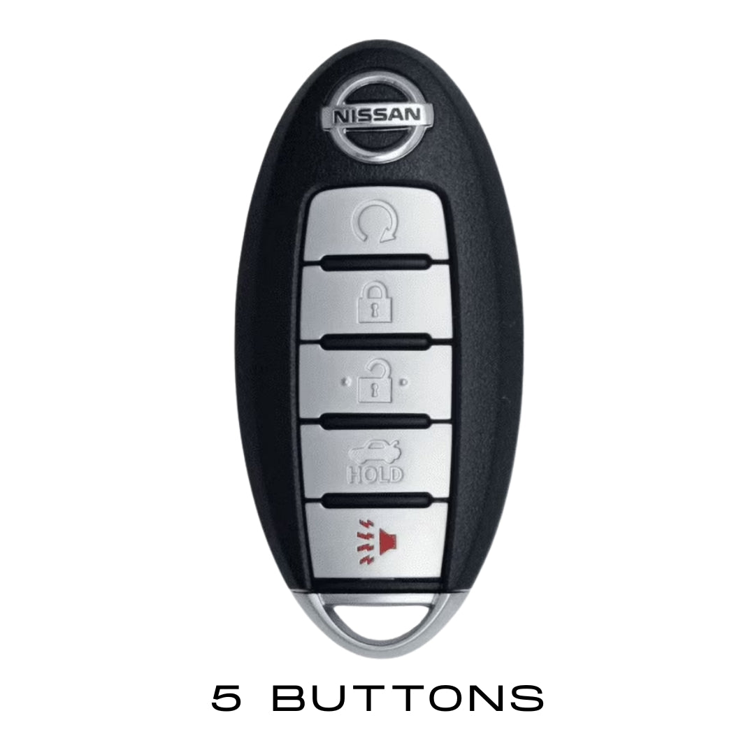 Nissan غطاء المفتاح - 5 أزرار