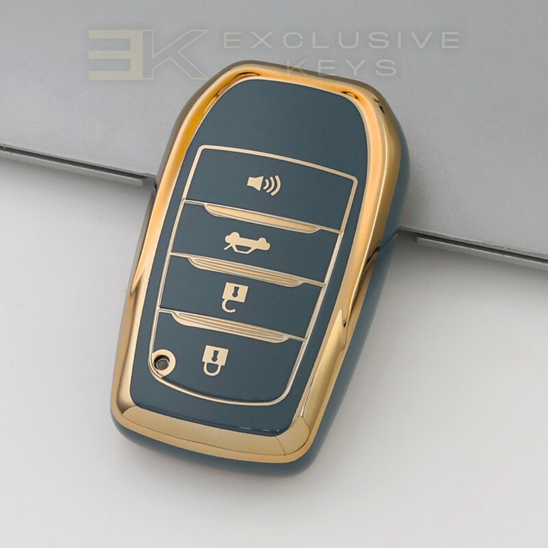 Toyota Housse de clé intelligente – 4 boutons (Trunk + Alarm)