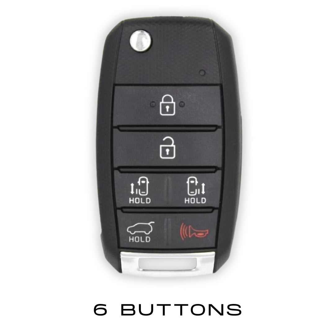 Kia Cover chiave - 6 pulsanti