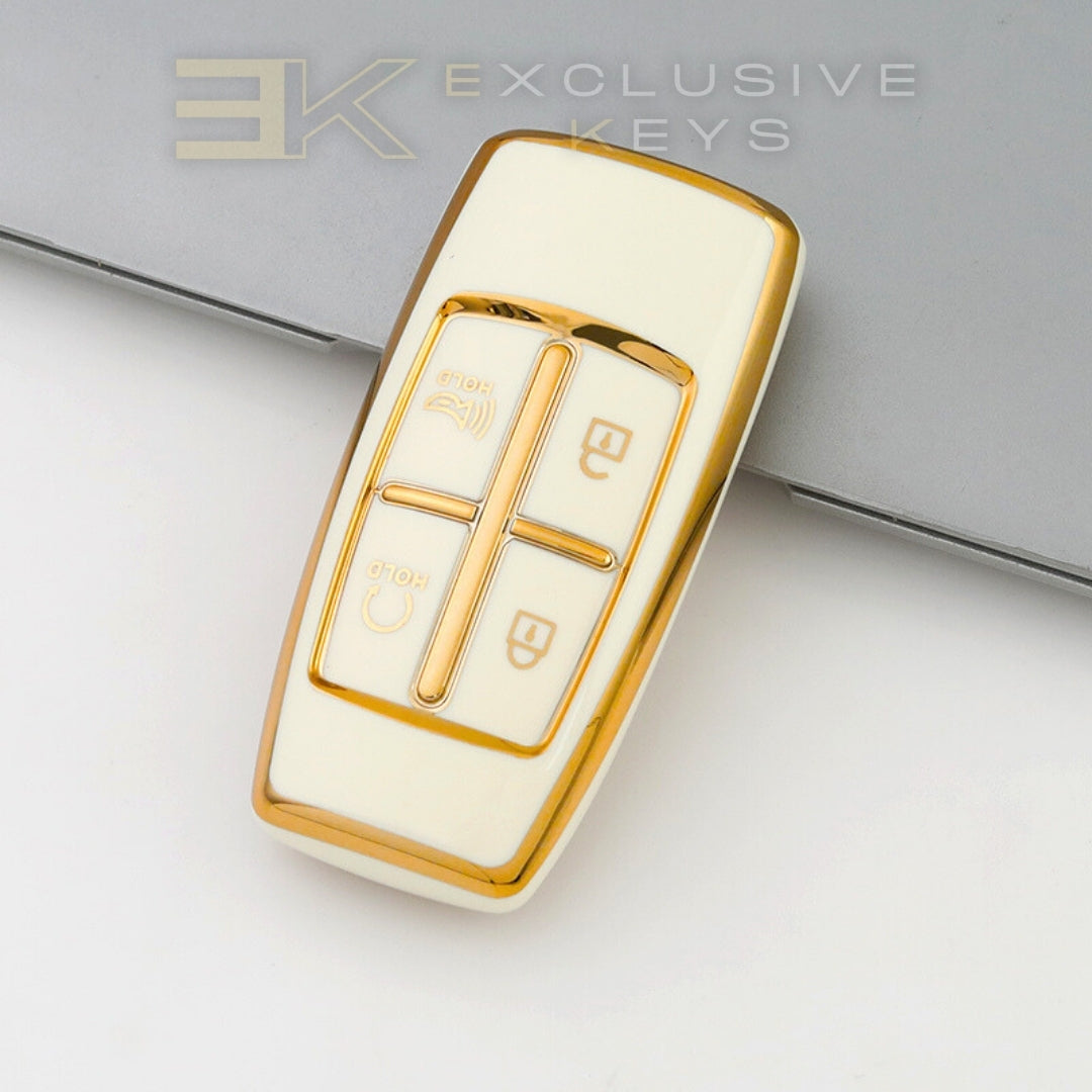 Genesis 4-Button Etui na klucz – Remote Start Top Right / Panic (Horn) Bottom Right