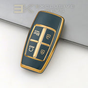 Genesis 4-Button Etui na klucz – Remote Start Top Right / Panic (Horn) Bottom Right