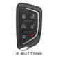 Cadillac Cover chiave - 6 pulsanti