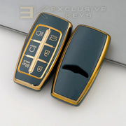 Genesis 6-Botón Key Fob Cover – Panic & Remote Start Version