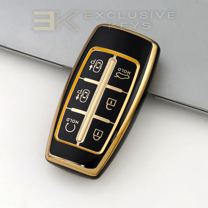 Genesis 6-Button Housse télécommande – Remote Start & Parking Assist Version