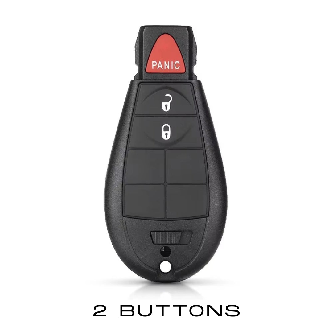 Jeep, Chrysler & Dodge Funda para llave – 2 botones
