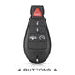 Jeep, Chrysler & Dodge 4 Buttons – Pickup Tailgate