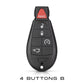 Jeep, Chrysler & Dodge 4 Buttons – Trunk Release