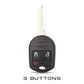 Ford Cover chiave - 3 pulsanti