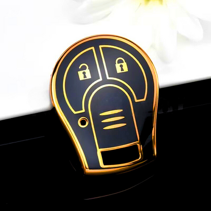 Custodia per Nissan Juke, Micra, Qashqai, March, Rogue, Maxima, Terrano, Cube, Pathfinder, Altima, Sentra, Tiida (3 Button)
