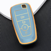 Funda para Ford Edge, Fusion, Mustang, Explorer, F150, F250, F350, Ecosport (4 botones)