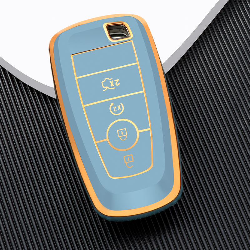 Funda para Ford Edge, Fusion, Mustang, Explorer, F150, F250, F350, Ecosport (4 botones)