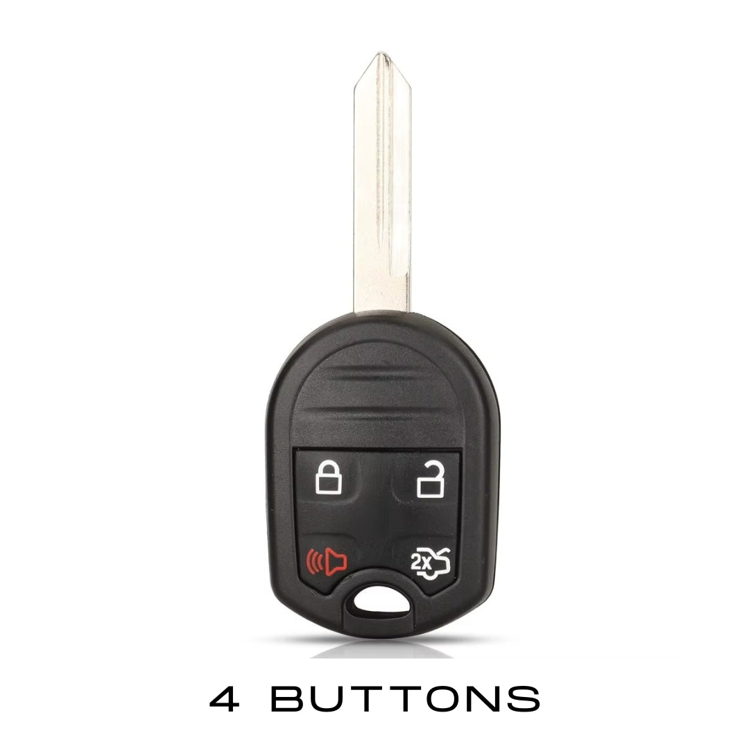 Ford غطاء المفتاح 4 أزرار - Trunk