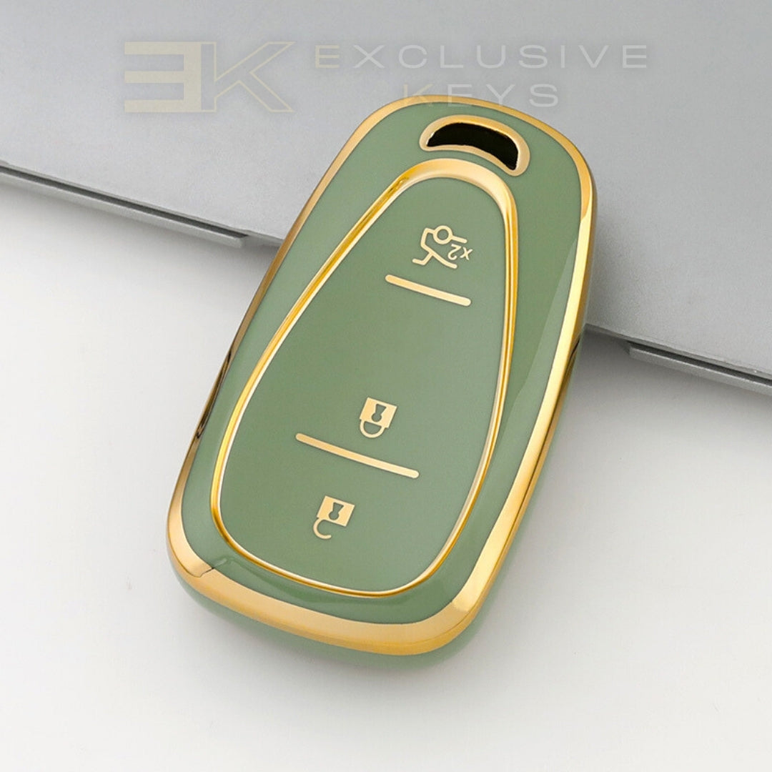 Chevrolet غطاء المفتاح – 3 أزرار (Trunk Release)