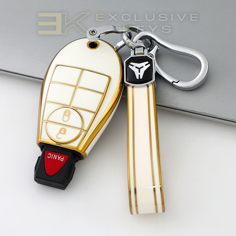 Jeep, Chrysler & Dodge Funda para llave – 2 botones