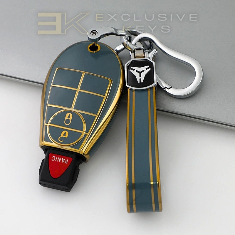Jeep, Chrysler & Dodge Funda para llave – 2 botones
