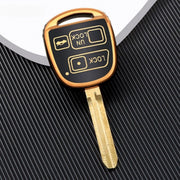 Case for Toyota Land Cruiser, YARIS, CAMRY, RAV4, Corolla, Prado, Tarago, Avensis FJ (3 buttons)