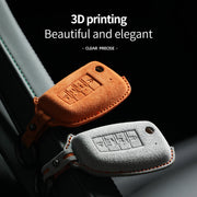 Nissan Key Fob Cover — Official Alcántara® | Pulsar, Primera, Cedric & More