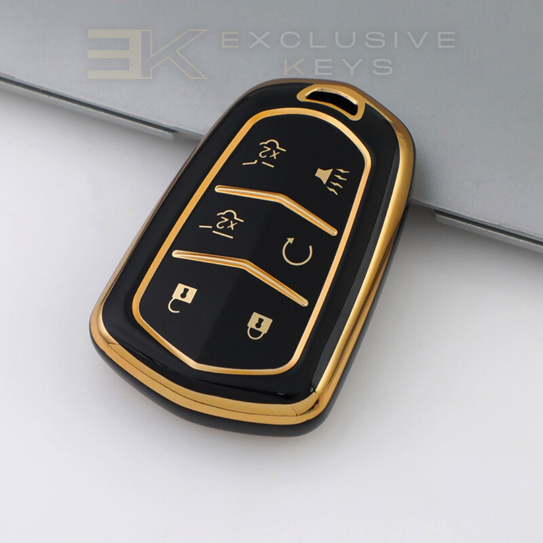 Cadillac غطاء المفتاح - 6 أزرار