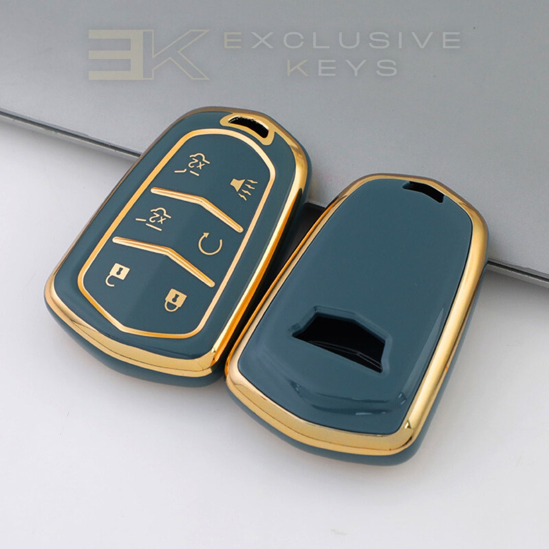 Cadillac غطاء المفتاح - 6 أزرار