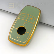 غطاء مفتاح Mercedes Benz A, B, C, E, S, G,  GLC, CLE, CLA Class (AMG) (4 Buttons)