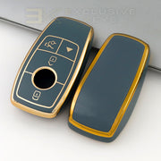 غطاء مفتاح Mercedes Benz A, B, C, E, S, G,  GLC, CLE, CLA Class (AMG) (4 Buttons)