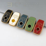 غطاء مفتاح Mercedes Benz A, B, C, E, S, G,  GLC, CLE, CLA Class (AMG) (4 Buttons)
