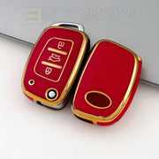 Hyundai Key Cover – 3 Buttons (Trunk HOLD – Middle Button)