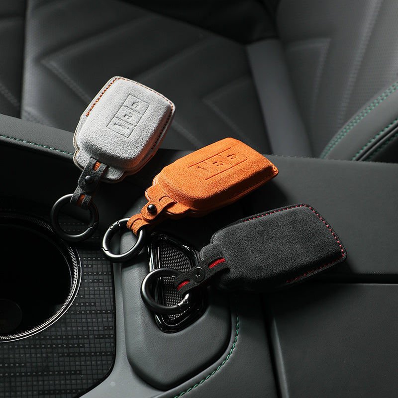 Mitsubishi Sleutelhoes — Officieel Alcántara® | Lancer, Galant, Pajero Sport & More