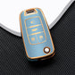 Étui pour Opel Vauxhall, Astra J, Corsa, Insignia, Mokka (4 Buttons)