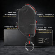 Kia Sleutelhoes — Officieel Alcántara® | Forte, Rio, Ceed & More
