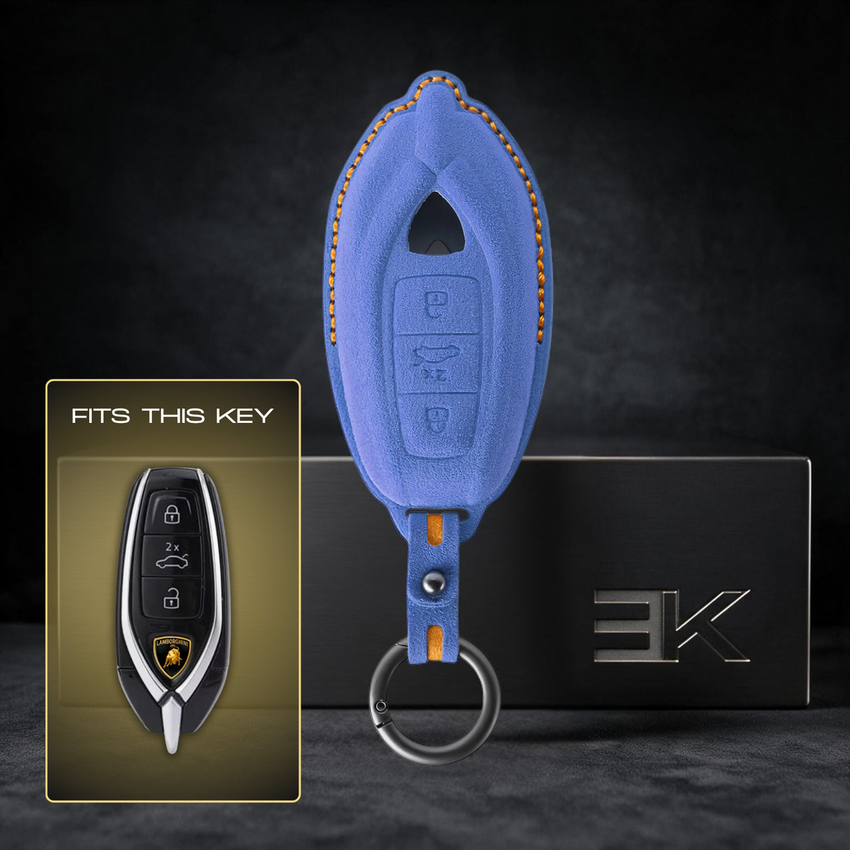 Lamborghini Key Fob Cover — Official Alcántara® | Urus, Huracán, Revuelto