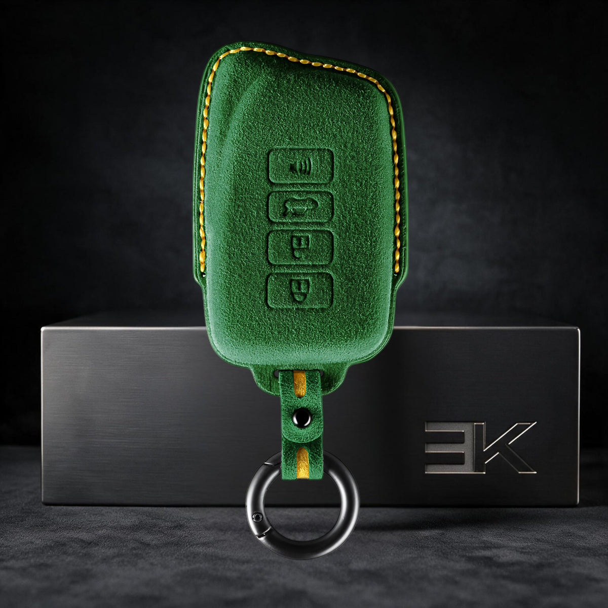 Etui Lexus — Oficjalna Alcántara® | LX, GX, LS & More (4 Buttons)