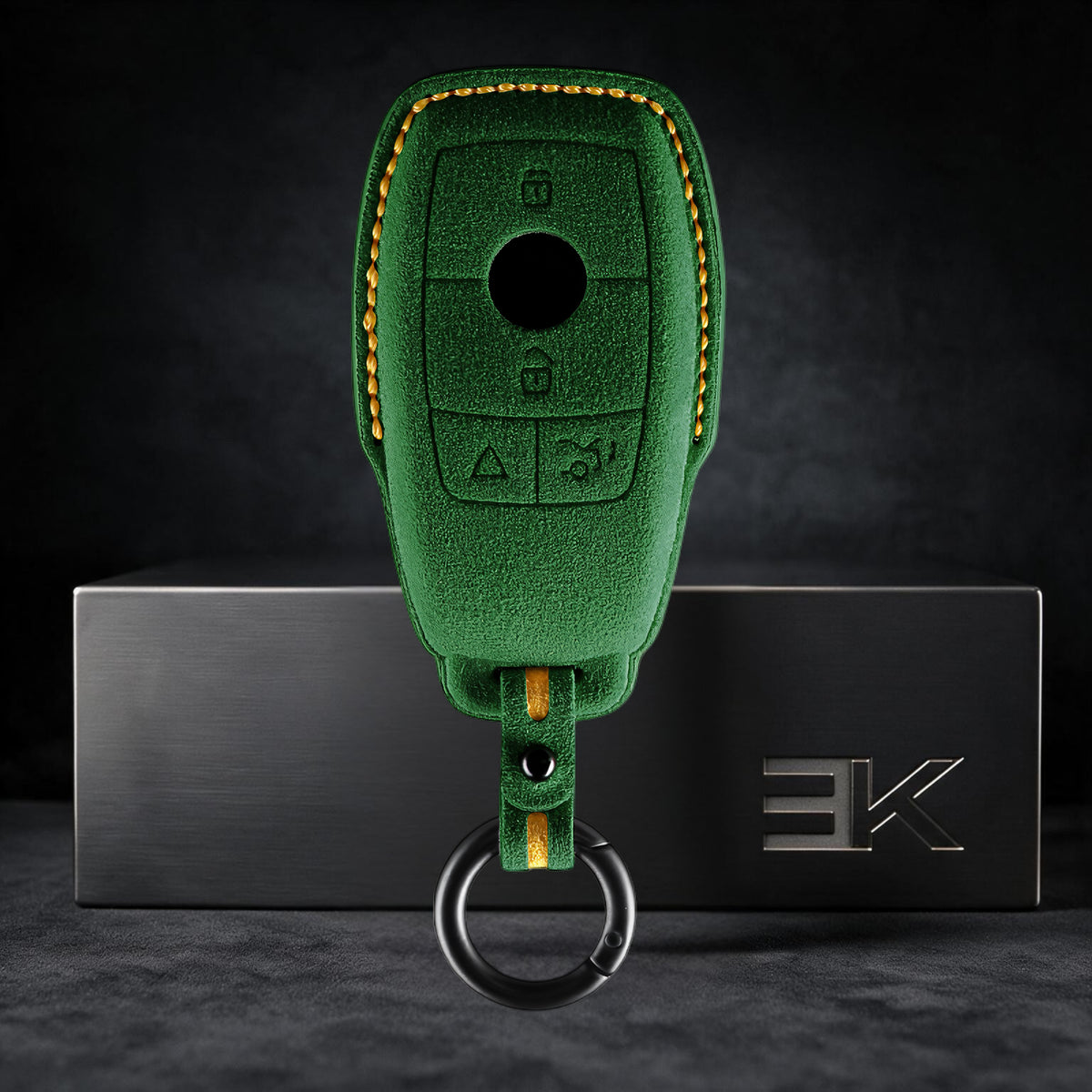 Mercedes Key Fob Cover — Official Alcántara® | GLC, GLE, GLS & More