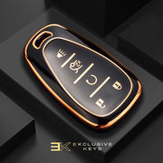 غطاء مفتاح Chevrolet Chevy, Camaro, Cruze, Malibu, Sonic, Volt, Tracker, Spark, Bolt y Trax (5 Buttons)