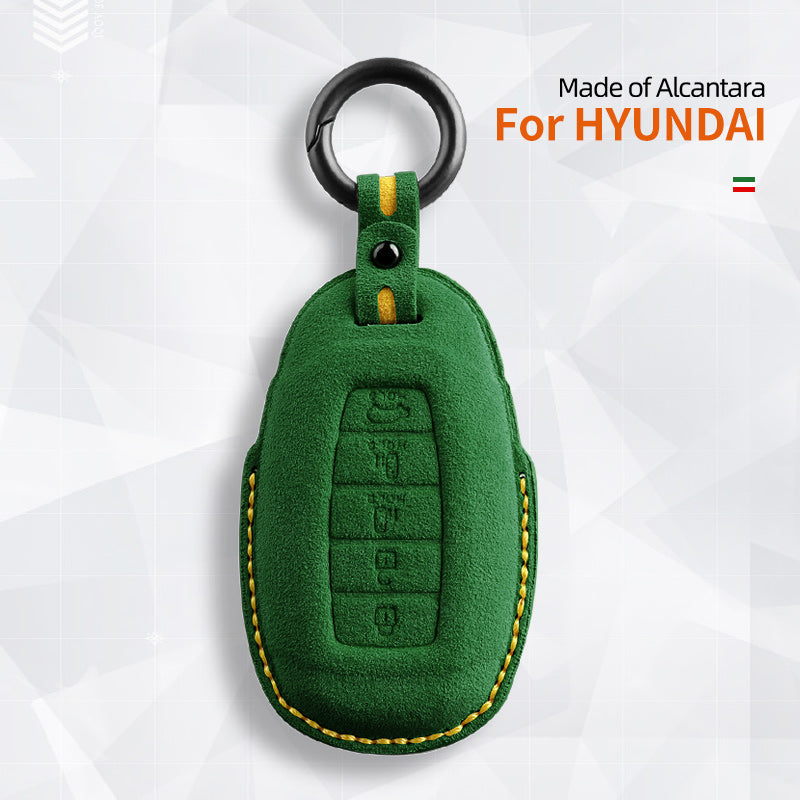 Hyundai Key Fob Cover — Official Alcántara® | Tucson, Elantra, Santa Fe & More