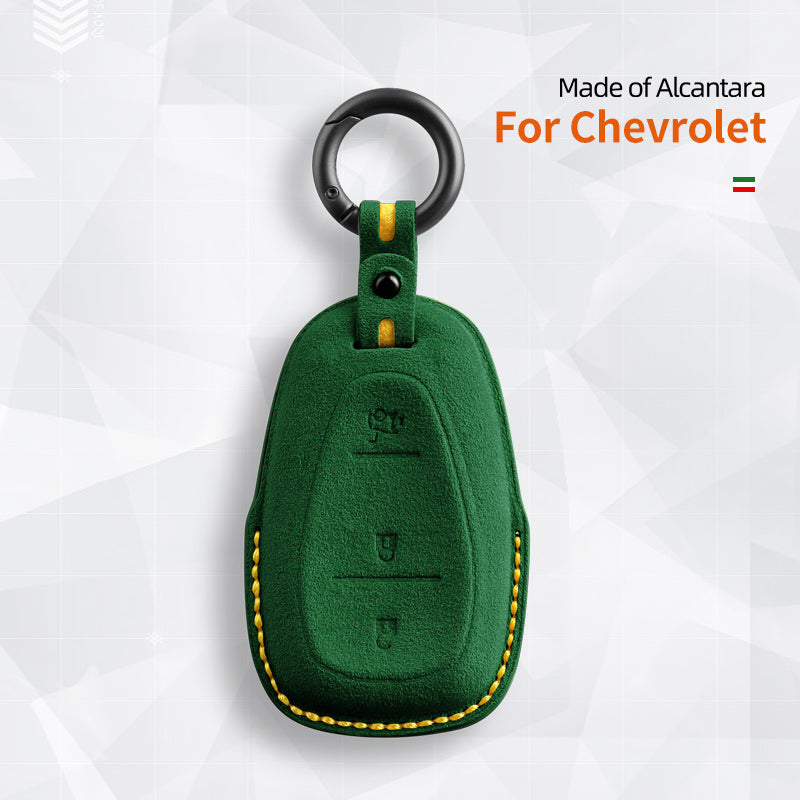 Custodia Chevrolet &amp; GMC — Alcántara® Ufficiale | Camaro, Silverado, Tahoe, Suburban & More (3 Pulsanti)