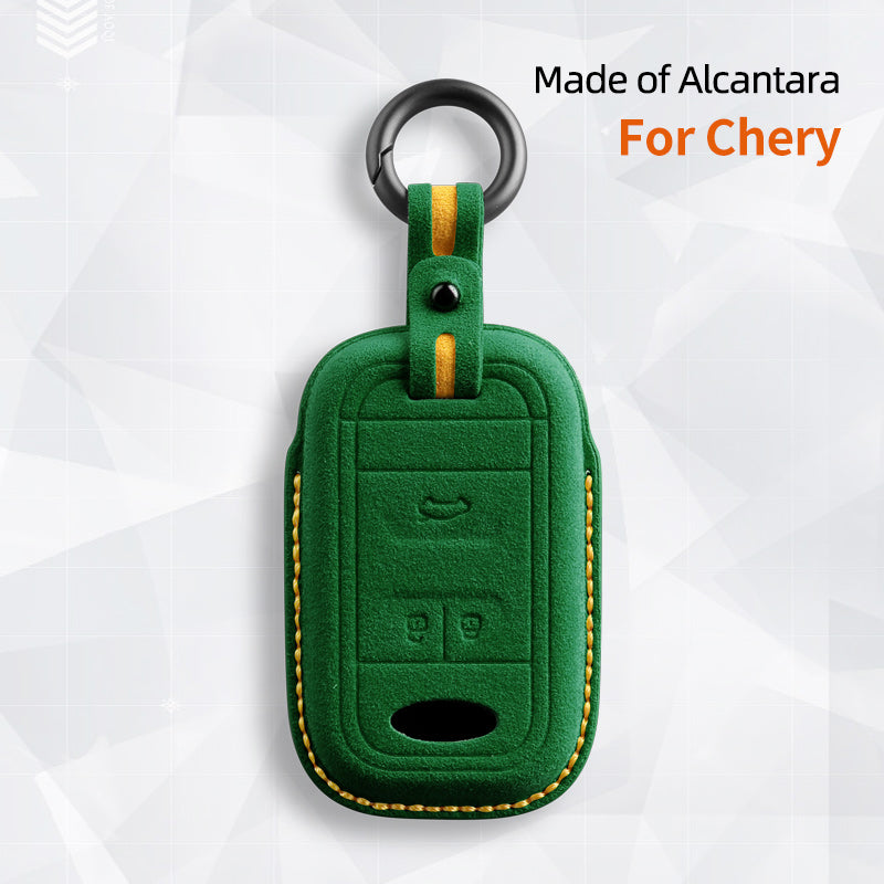 Chery Sleutelhoes — Officieel Alcántara® | Jaecoo 7, Omoda C5, Tiggo 8 & More