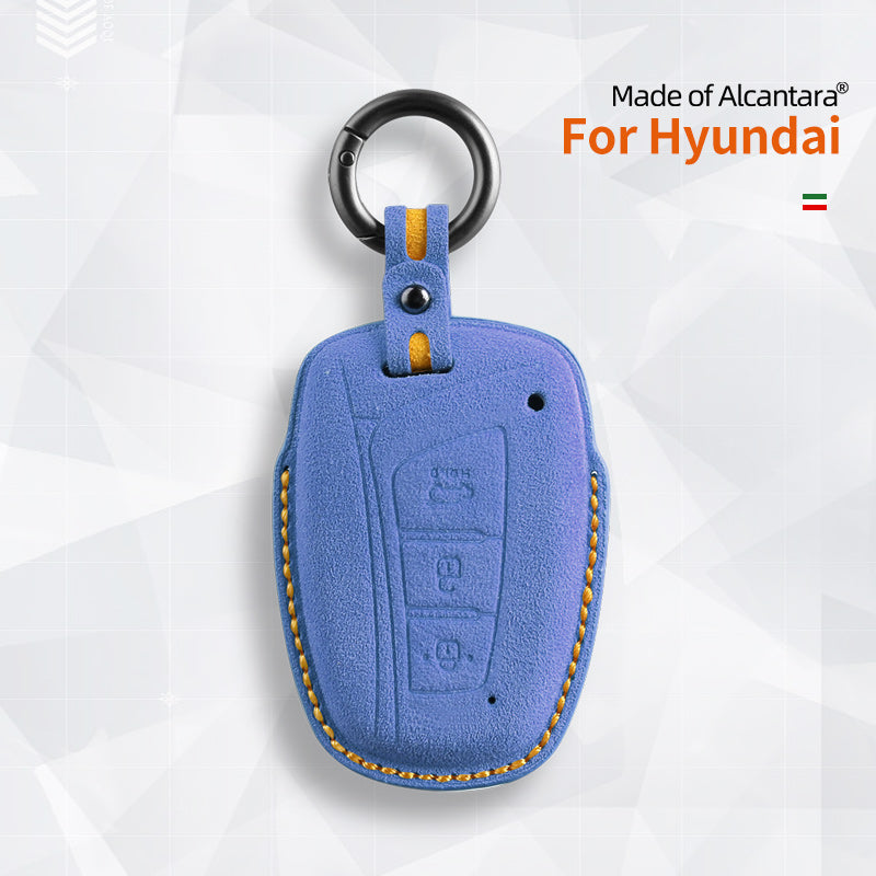 Hyundai & Genesis Key Fob Cover — Official Alcántara® | Kona, Venue, GV70 & More