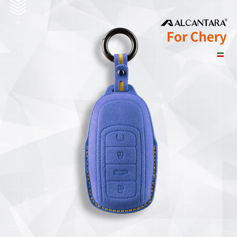 Chery Sleutelhoes — Officieel Alcántara® | Tiggo 4 Pro, Arrizo 8, Omoda C5 & More